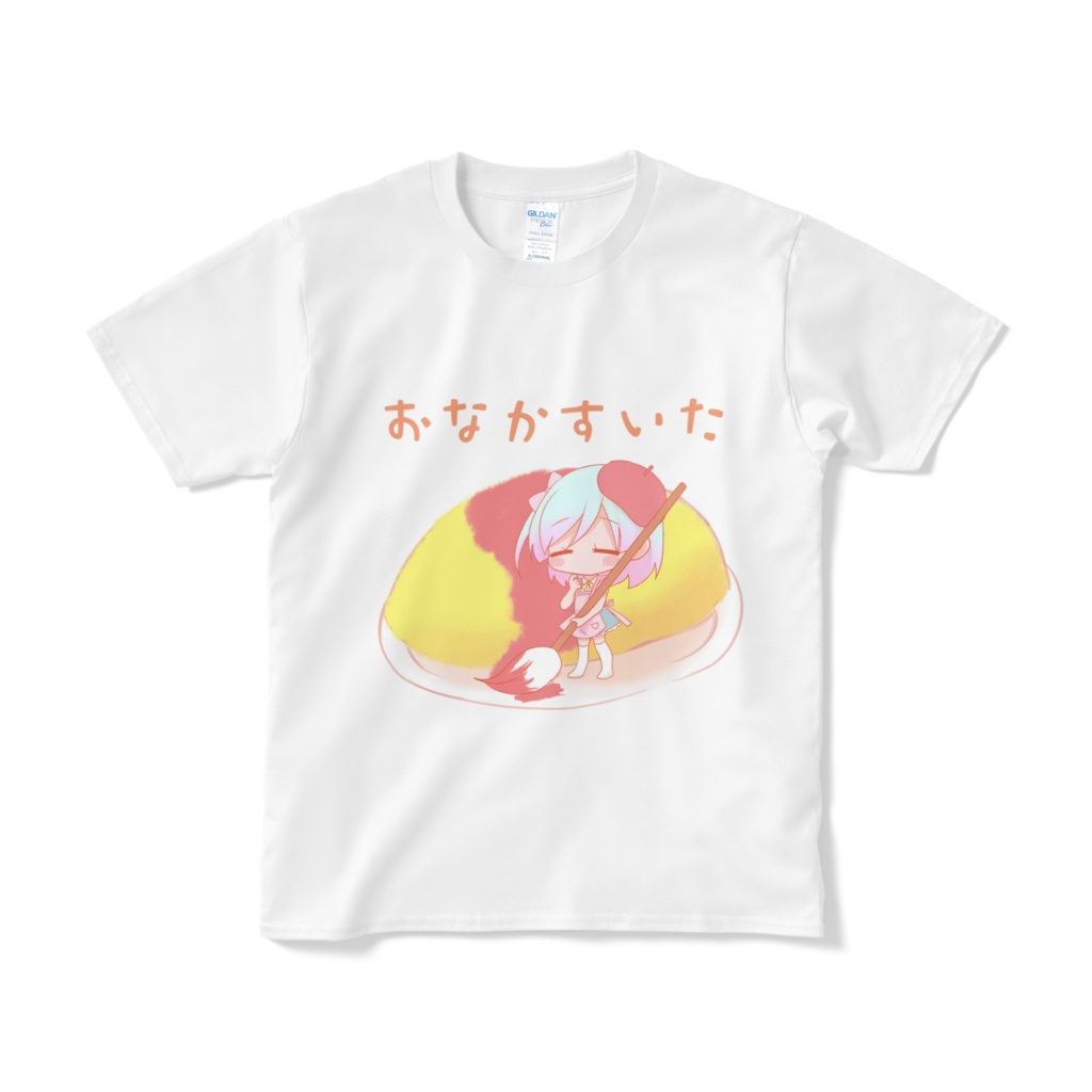 「おなかすいた」小鈴芽こゆオリジナルTシャツ
