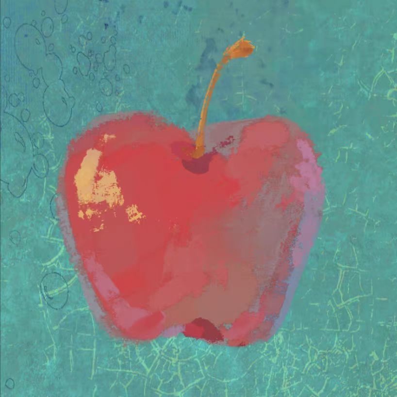 Procreateの色が変わるガッシュブラシ 33本