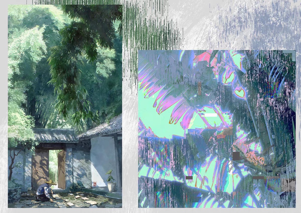 Procreateのライン効果の高密度 ブラシ12本