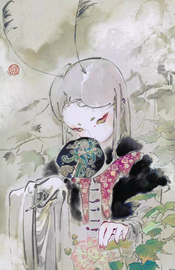 Procreateの伝統的な中国の絵画ブラシ 40本