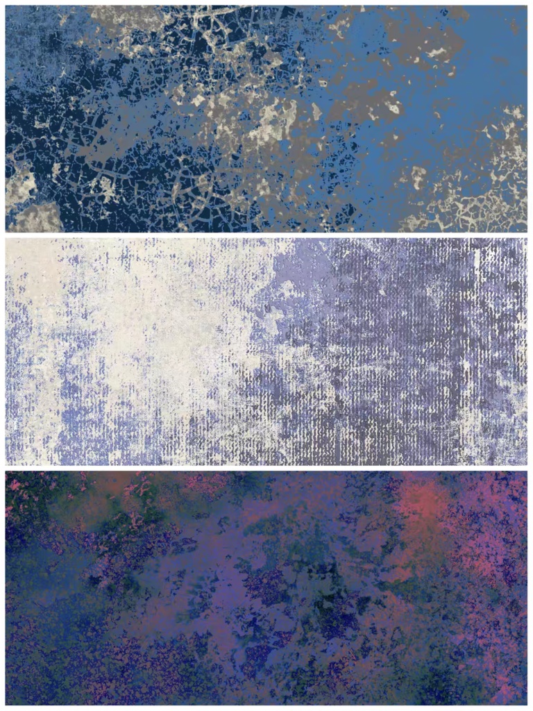 Procreateのテクスチャ ブラシ 36本