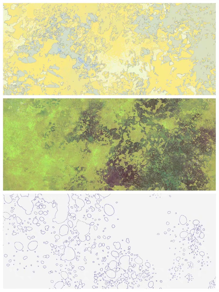 Procreateのテクスチャ ブラシ 36本