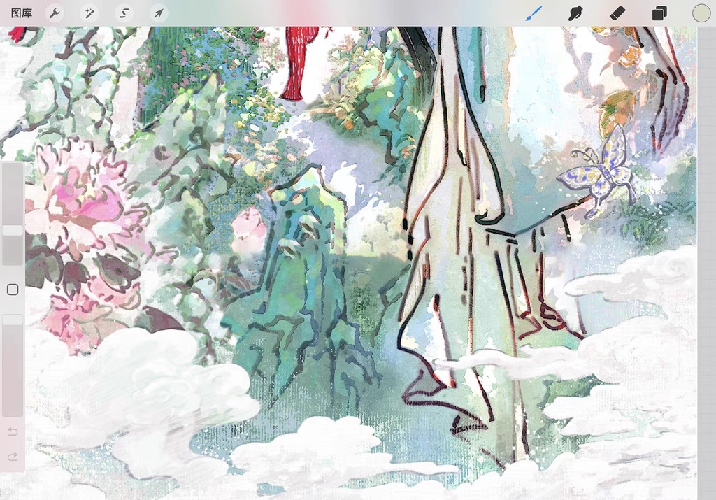 Procreateのテクスチャ ブラシ 36本