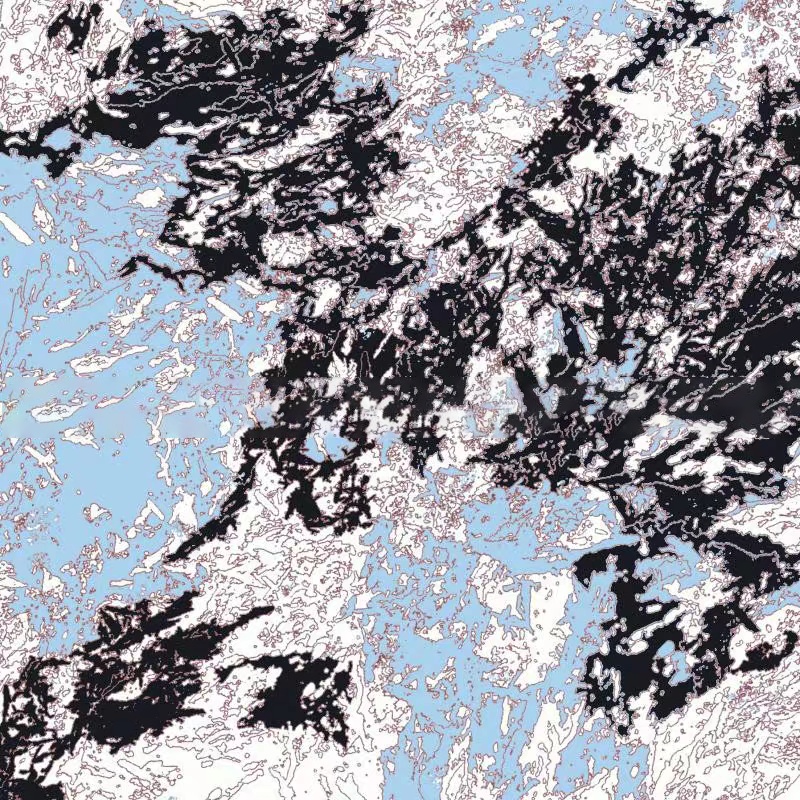 Procreateのテクスチャ ブラシ 36本