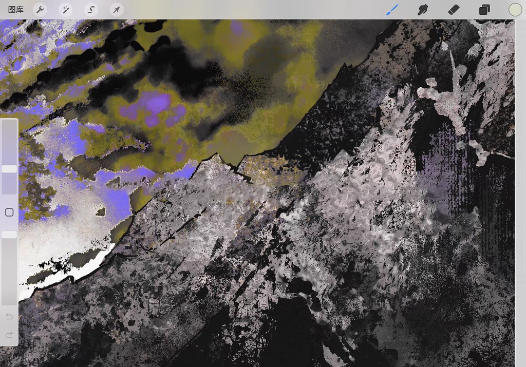 Procreateのテクスチャ ブラシ 36本