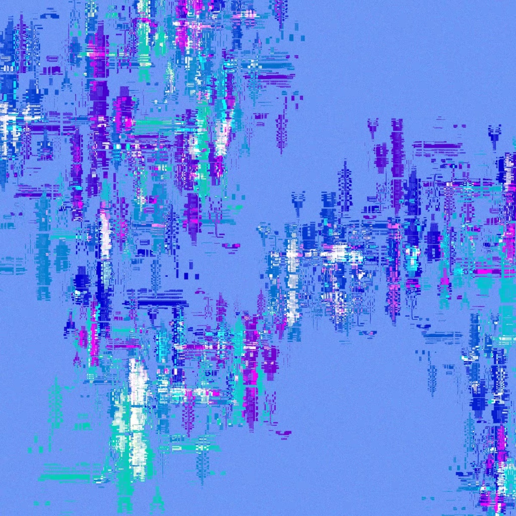 Procreateのピクセルの光沢のある破片ブラシ 16本