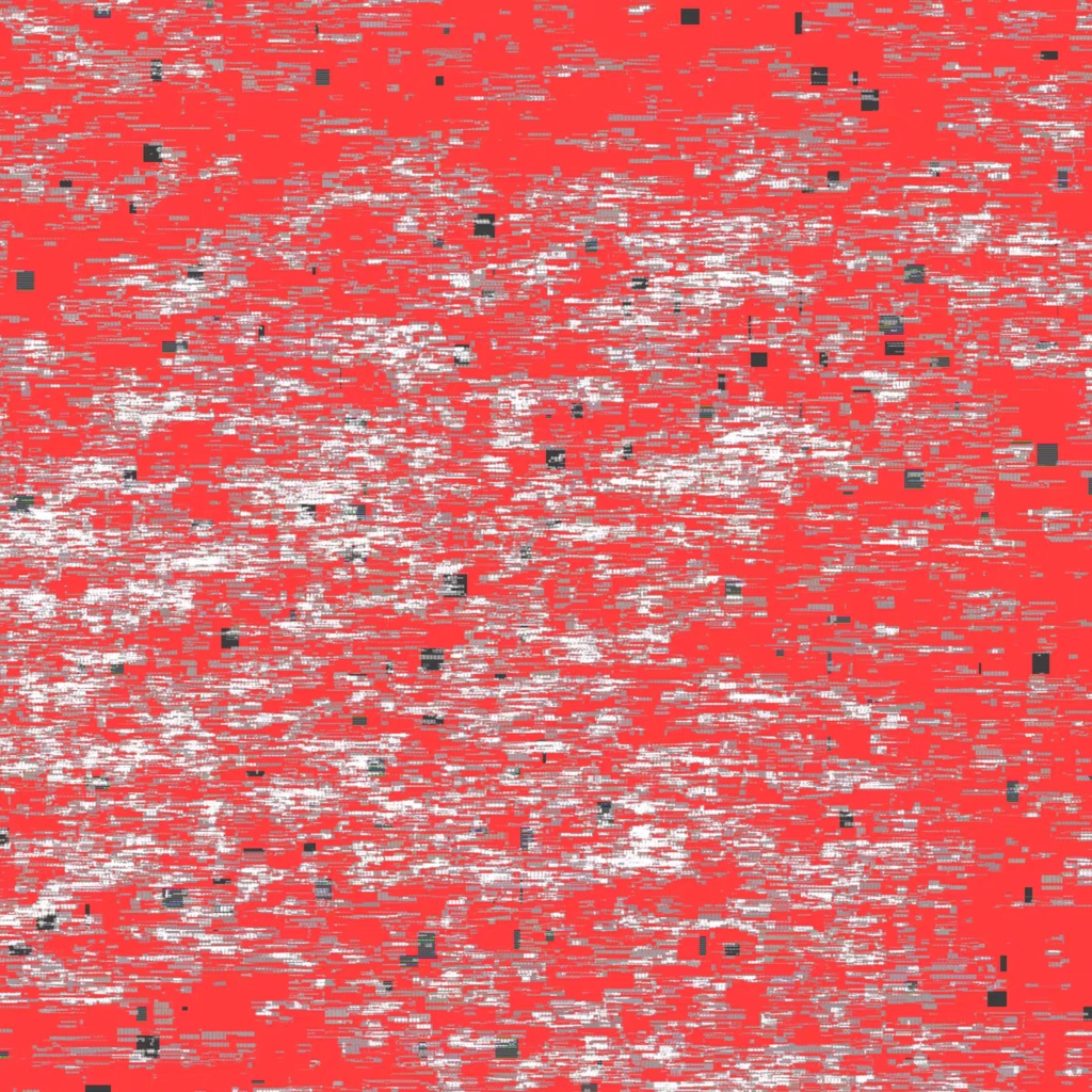 Procreateのピクセルの光沢のある破片ブラシ 16本