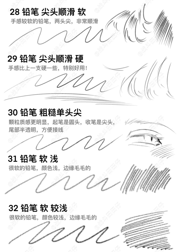 Procreateの手描きテクスチャブラシ115本