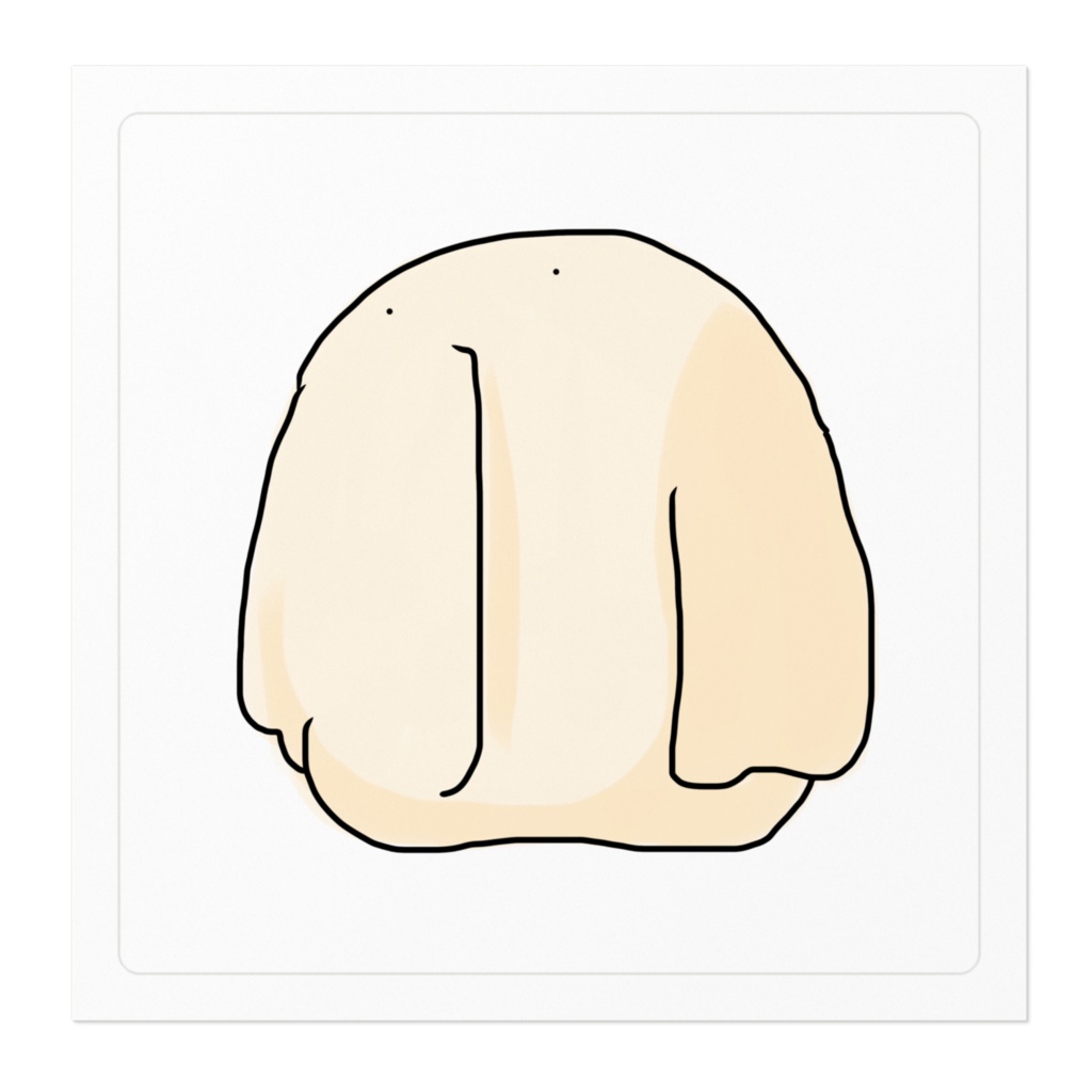 あぽうどり ステッカー