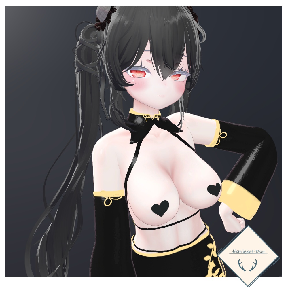 [VRChat] はじめてのニップレス_別売2種類【3Dモデル】 缩略图 5