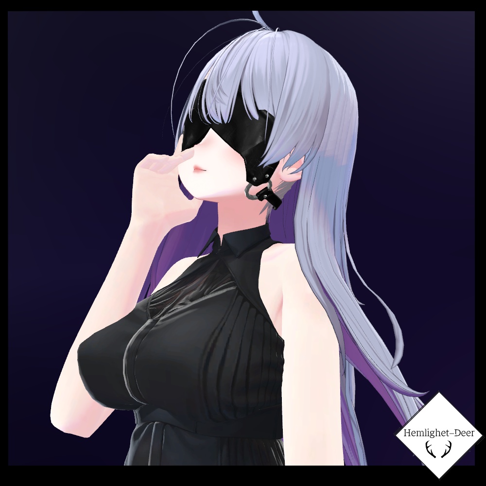 [VRChat] Just Face Belt_夜中のテンション【3Dモデル】 缩略图 5