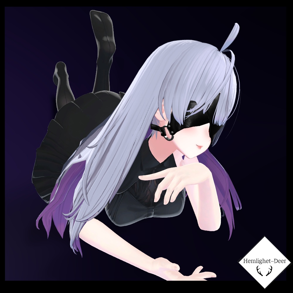 [VRChat] Just Face Belt_夜中のテンション【3Dモデル】 缩略图 4