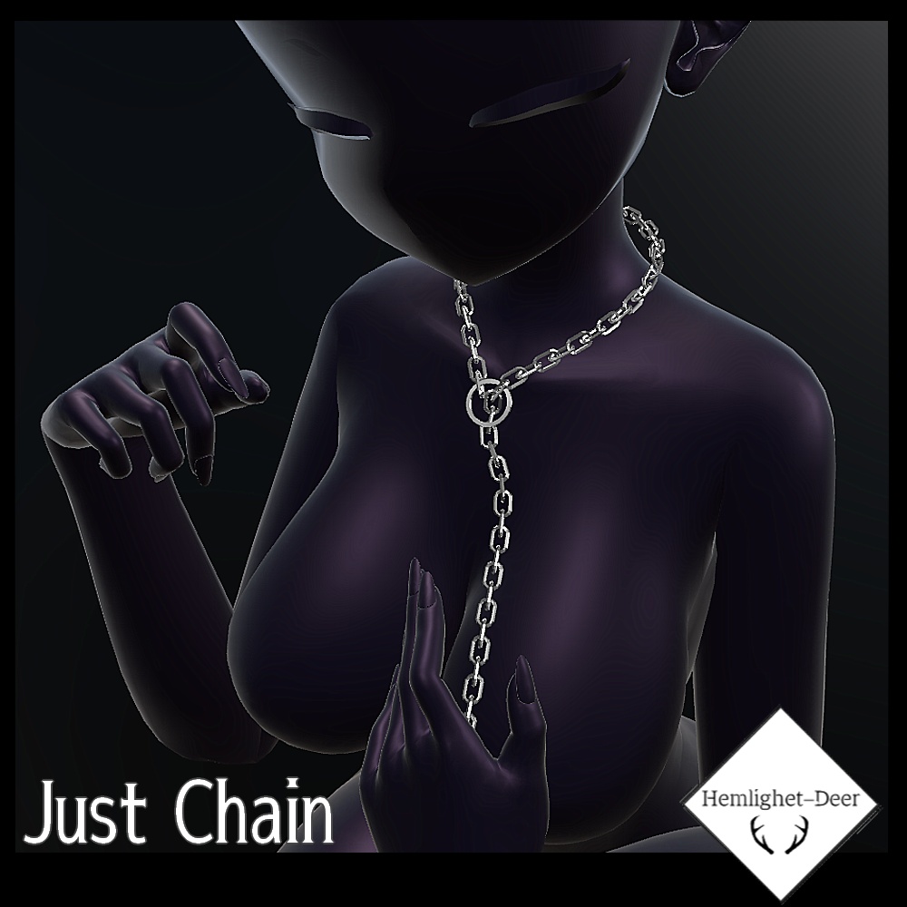 [VRChat] Just 締まる鎖_夜中のテンション(ｷﾞﾐｯｸ付/MA)【3Dモデル】