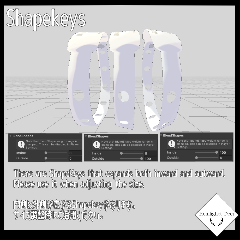 [VRChat] Just管理番号(PSD付)_夜中のテンション【3Dモデル】 缩略图 5