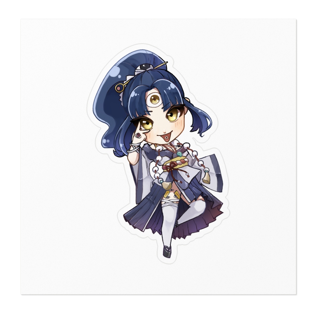 【ステッカー】どうめきちゃん立ち絵