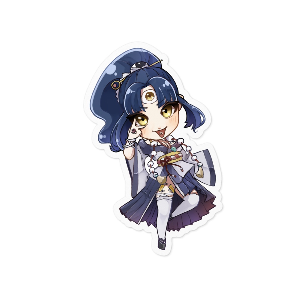 【ステッカー】どうめきちゃん立ち絵