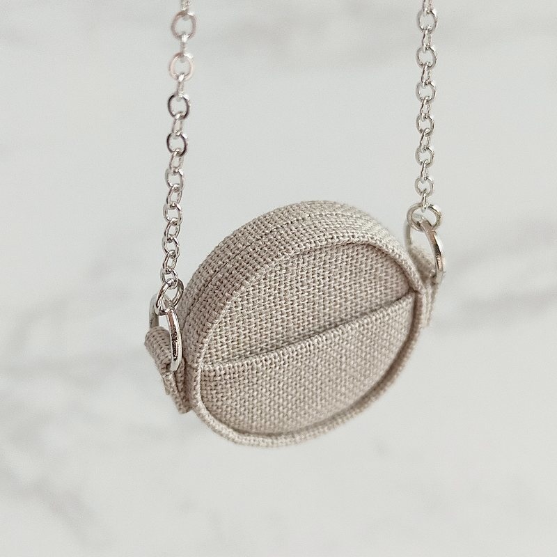 【10cmぬい用】丸型ショルダーバッグ