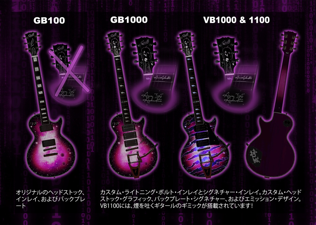 MAJESTIC - "IA Signature Series" Guitar (W/. Smoking Gimmick)