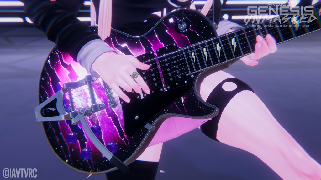 MAJESTIC - "IA Signature Series" Guitar (W/. Smoking Gimmick)