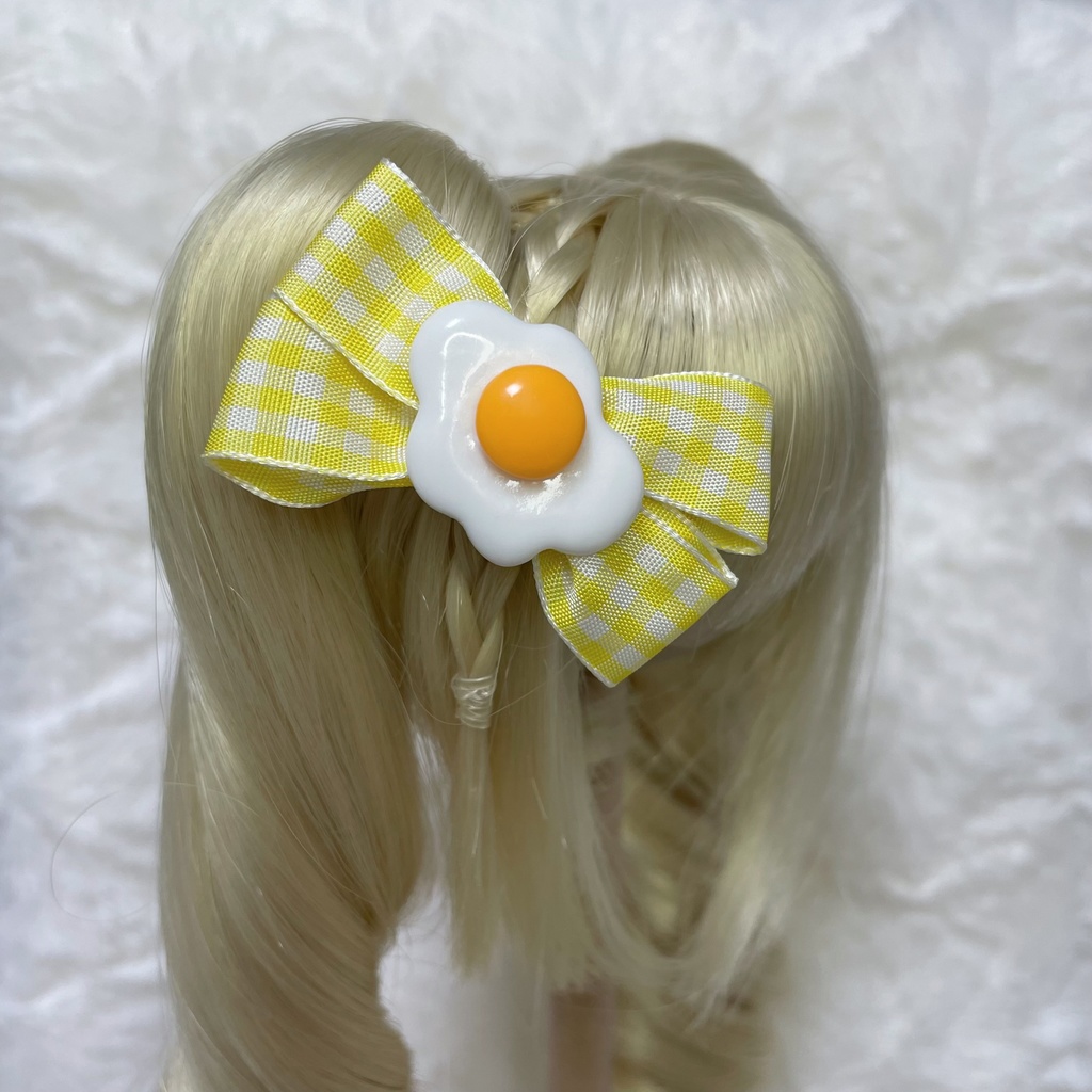 へあくりっぷ ちぇっくりぼん 目玉焼き
