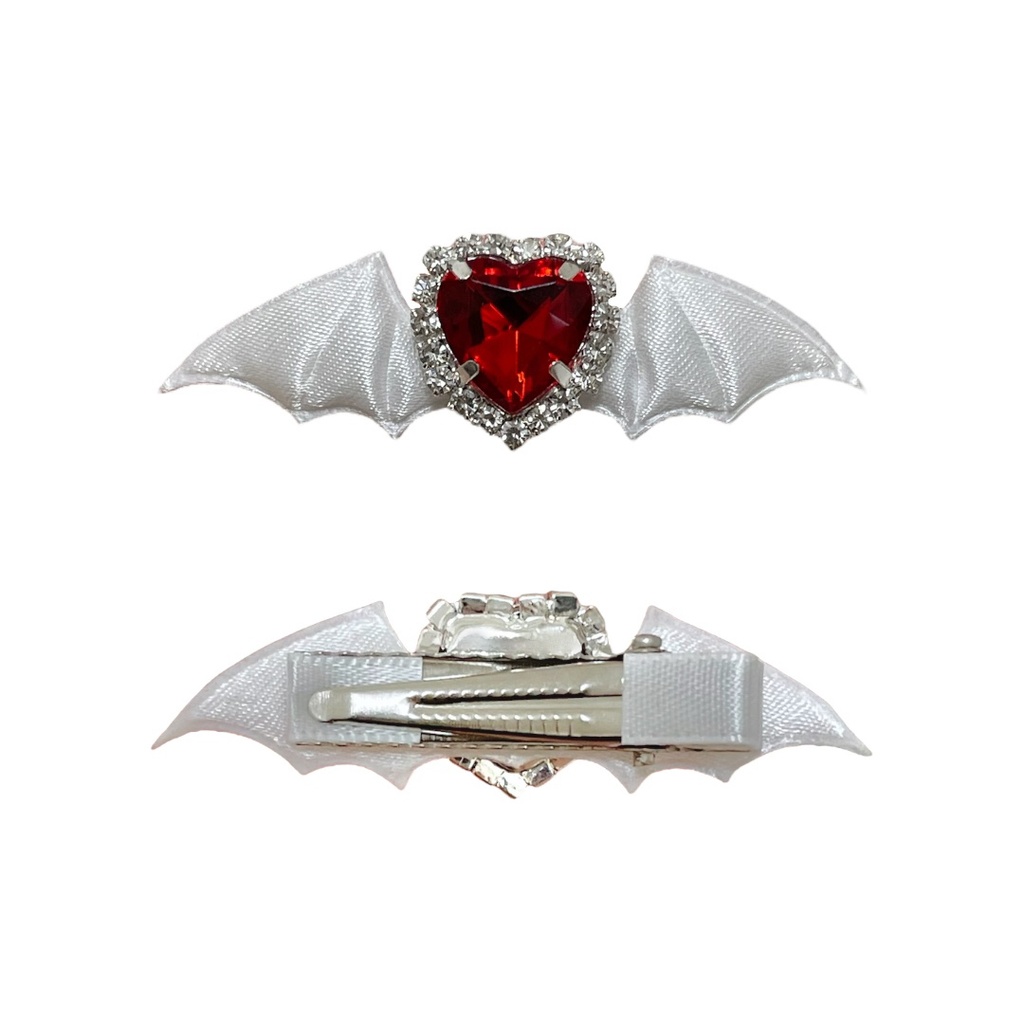 へあくりっぷ 悪魔の羽(ホワイト) びじゅーはーと