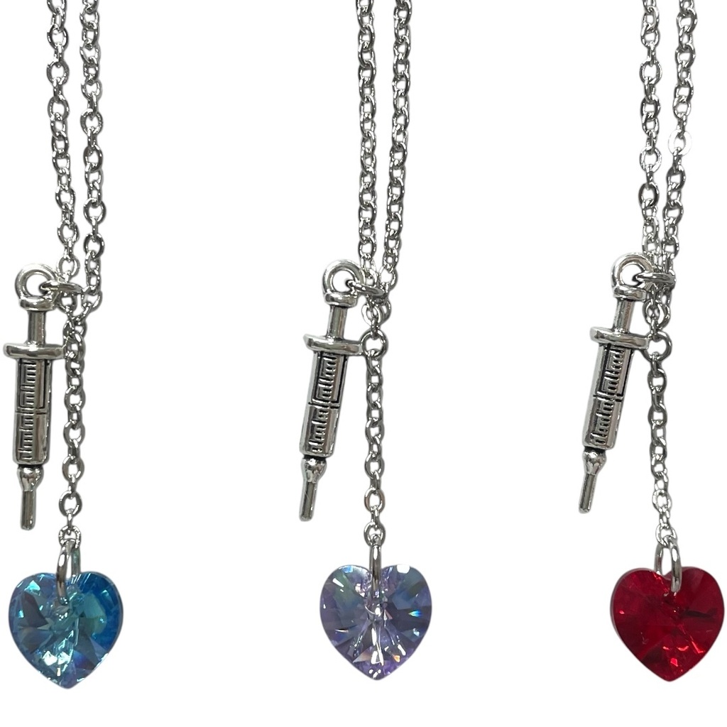 しょるだーあくせさりー・ねっくれす 注射器&はーと/3色