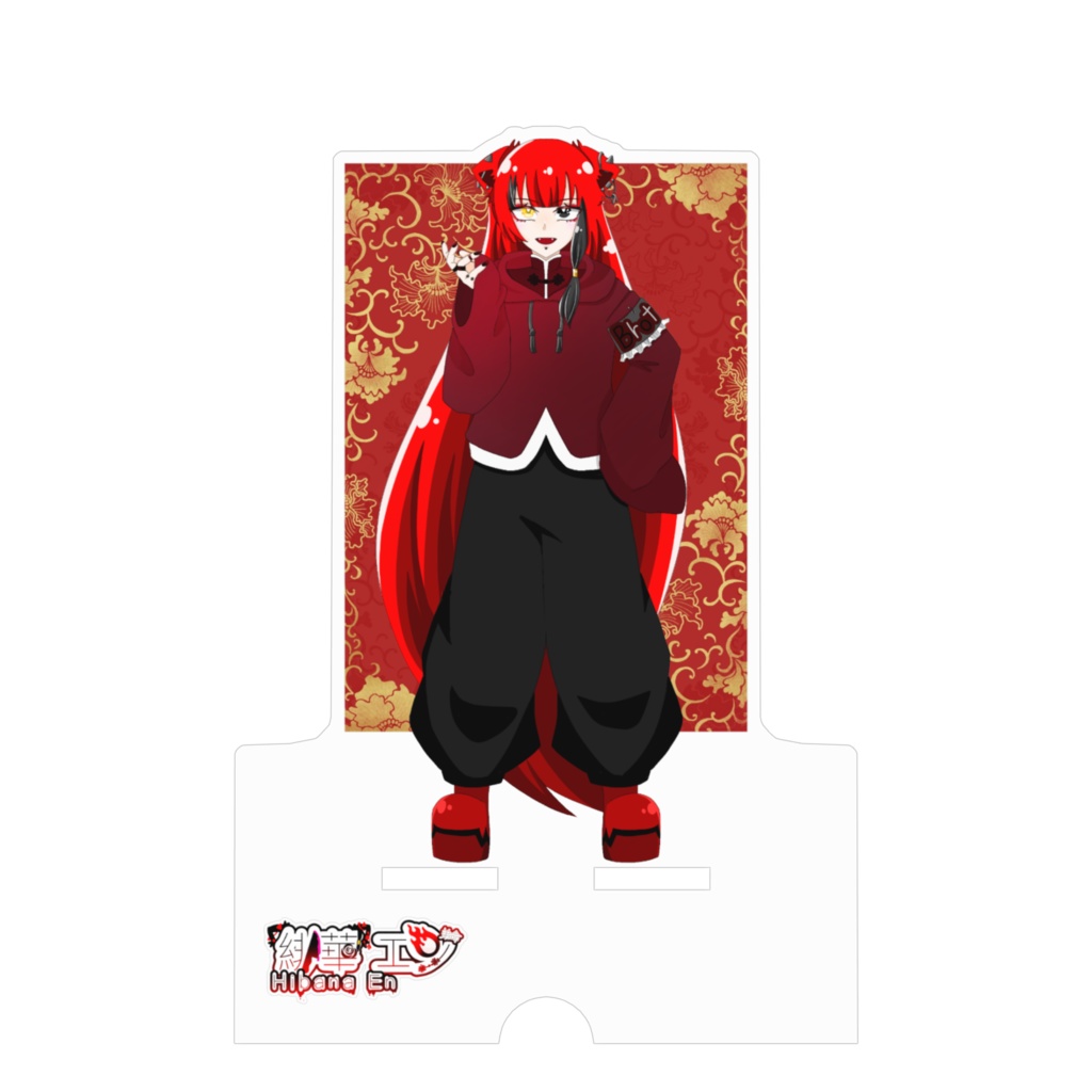 エンのアクリルスマホスタンド