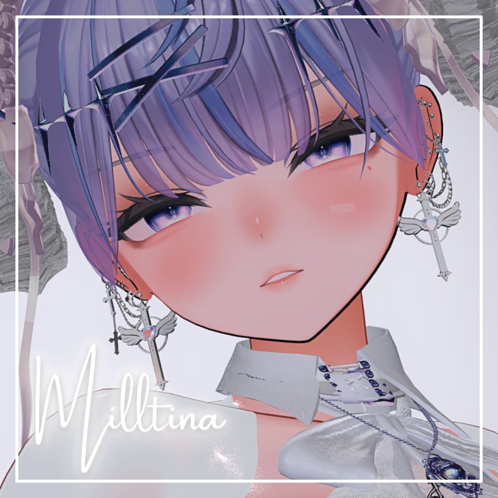 【18アバター対応】ʚ AngelCrossPierce ɞ