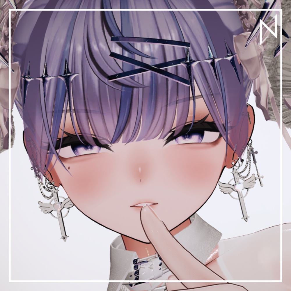 【18アバター対応】ʚ AngelCrossPierce ɞ