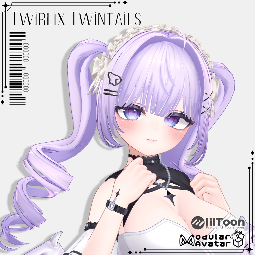 【✨販売記念セール中✨】ꢭ Twirlix Twintails ꢭ