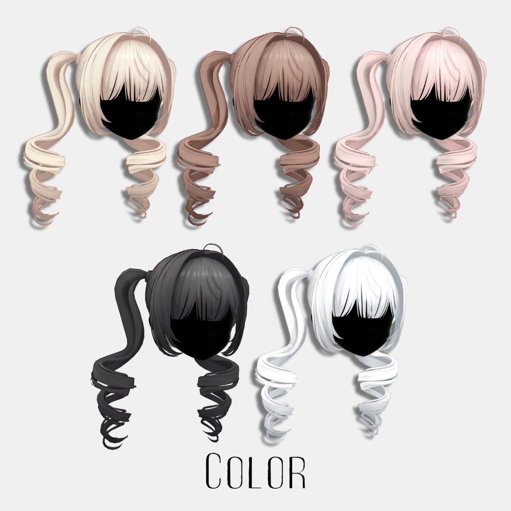 【✨販売記念セール中✨】ꢭ Twirlix Twintails ꢭ