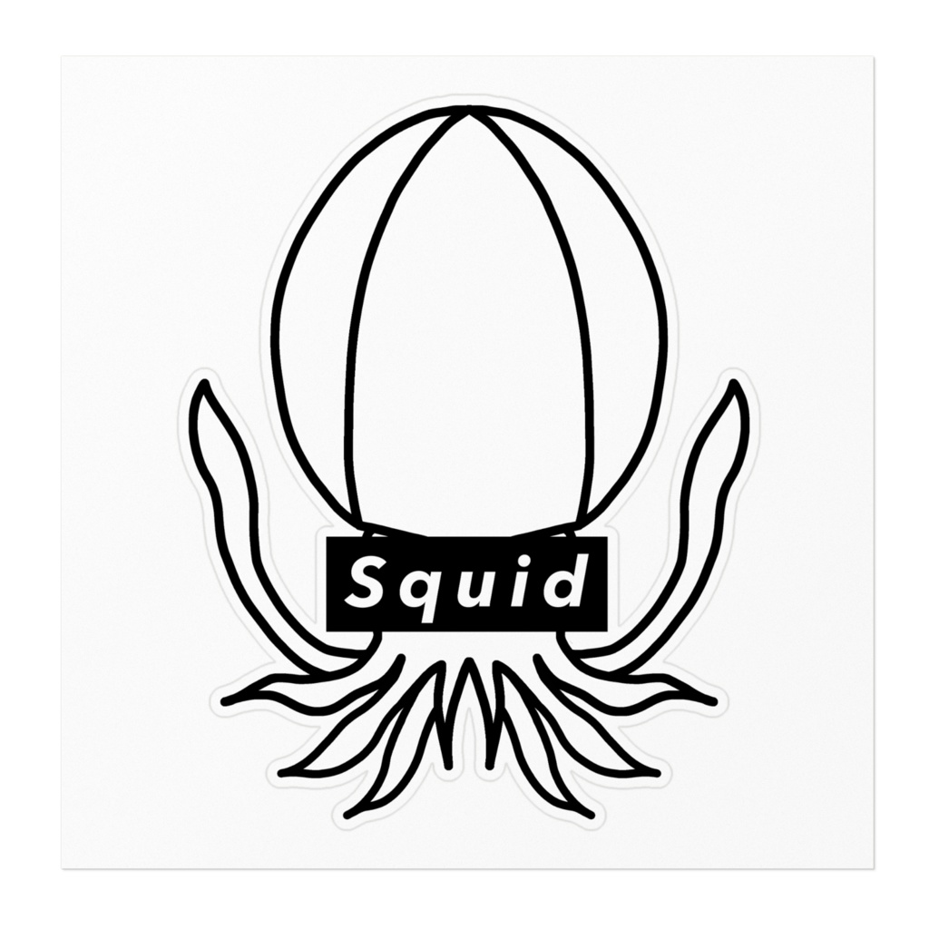 Squidステッカー