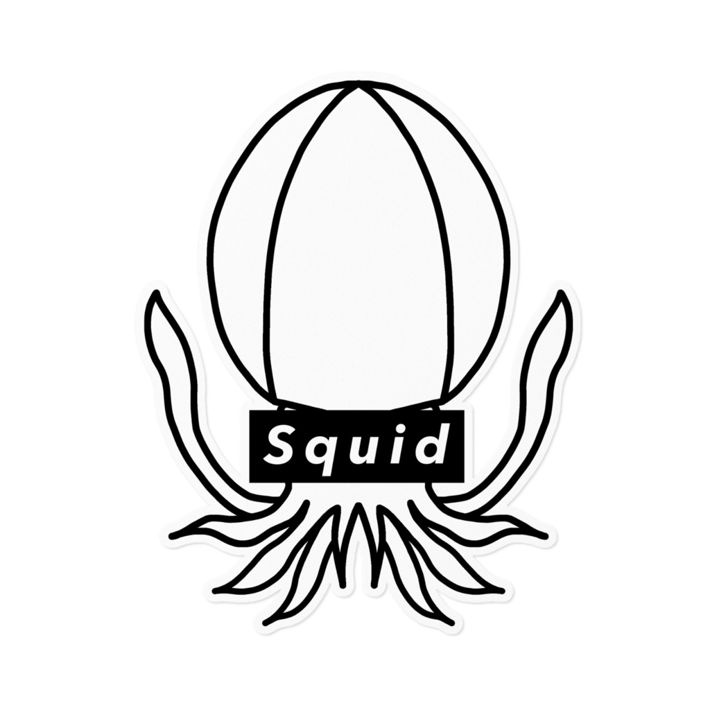 Squidステッカー