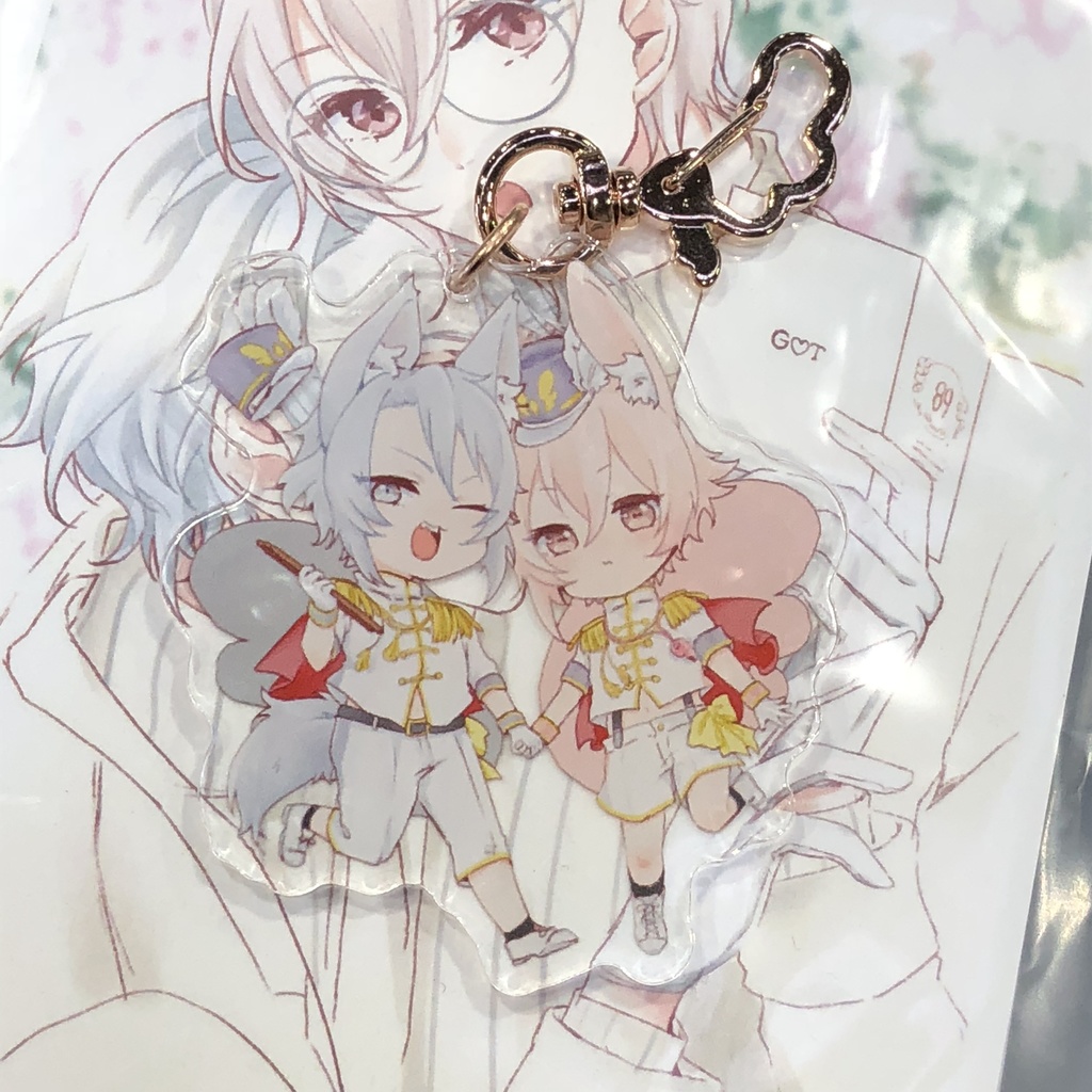 がくてんアクリルキーホルダー