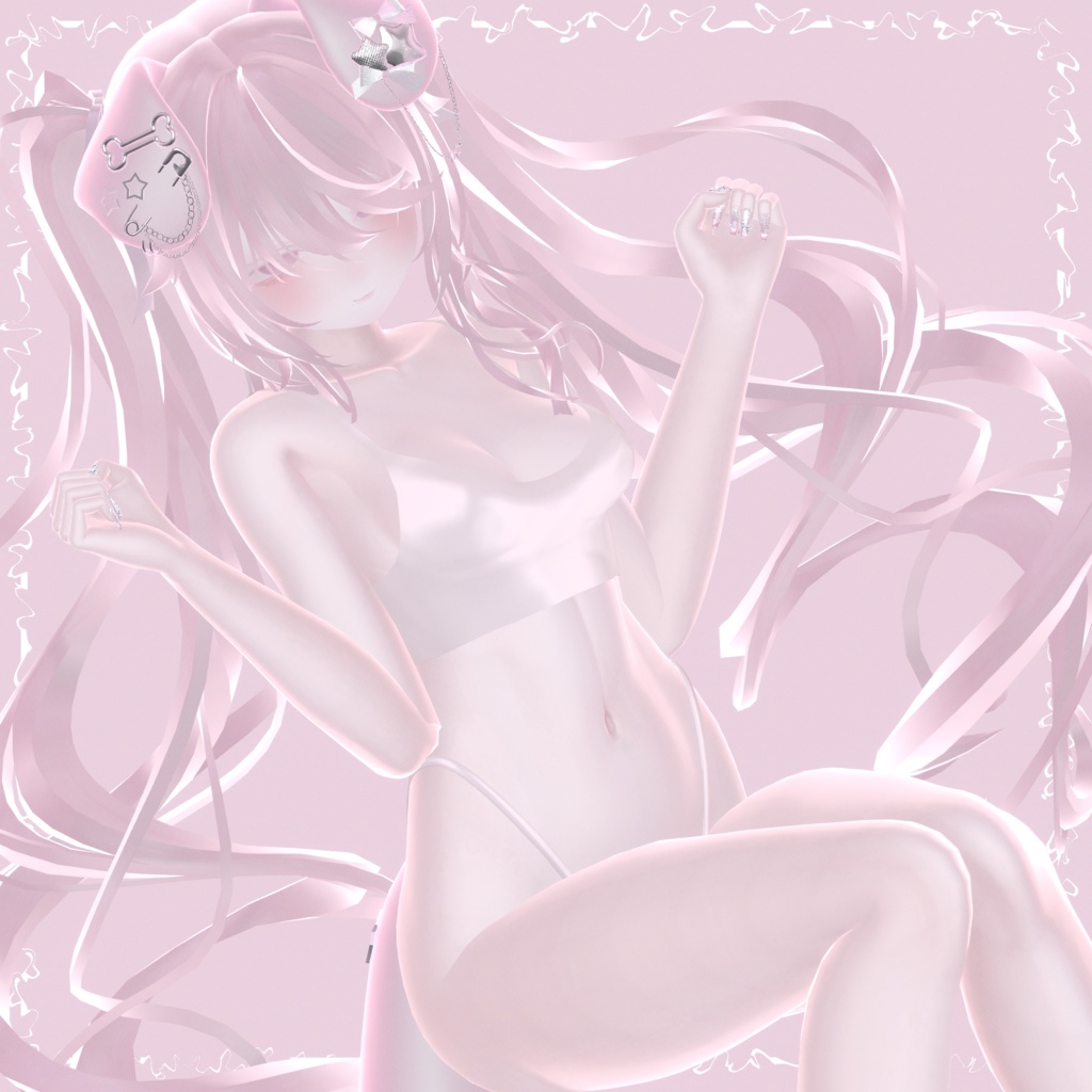 【lilToon】Pink&Blue Material No.2