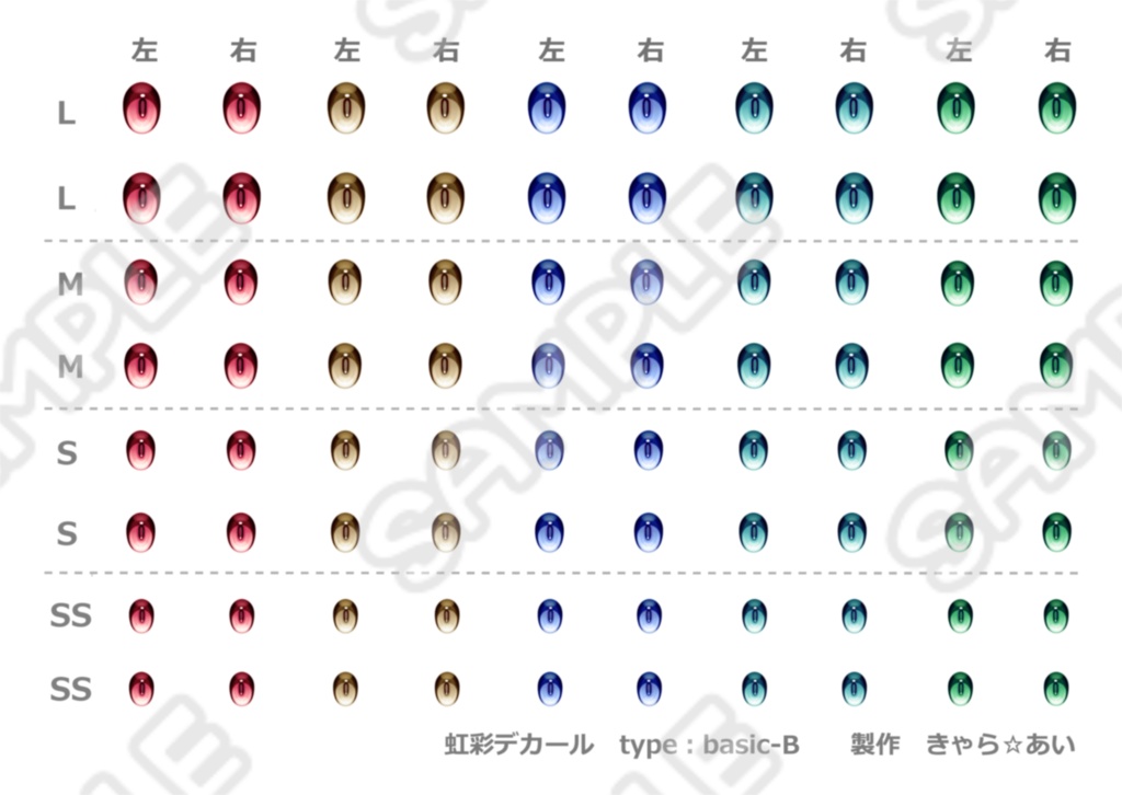 簡易追視ドールアイ製作キット(5mm)