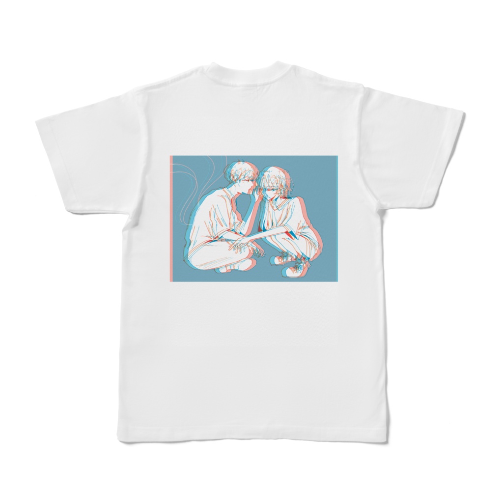 憧れの女と好みな男のTシャツ