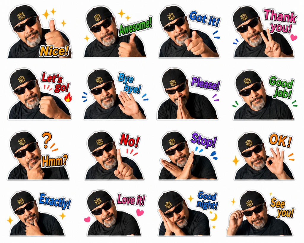 KGMWORLDスタンプVol.🇺🇸