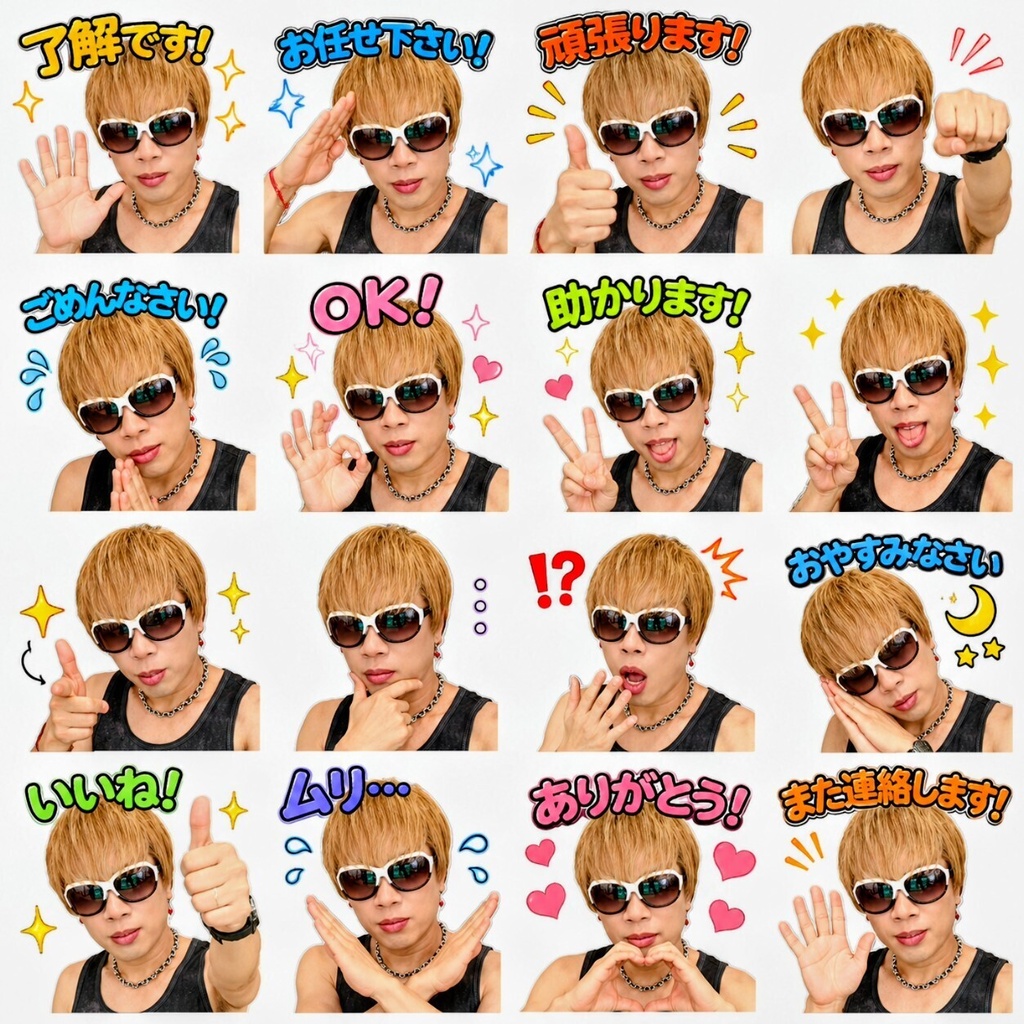 KGMWORLD💎ジュレル💎さん スタンプ60枚セット💎