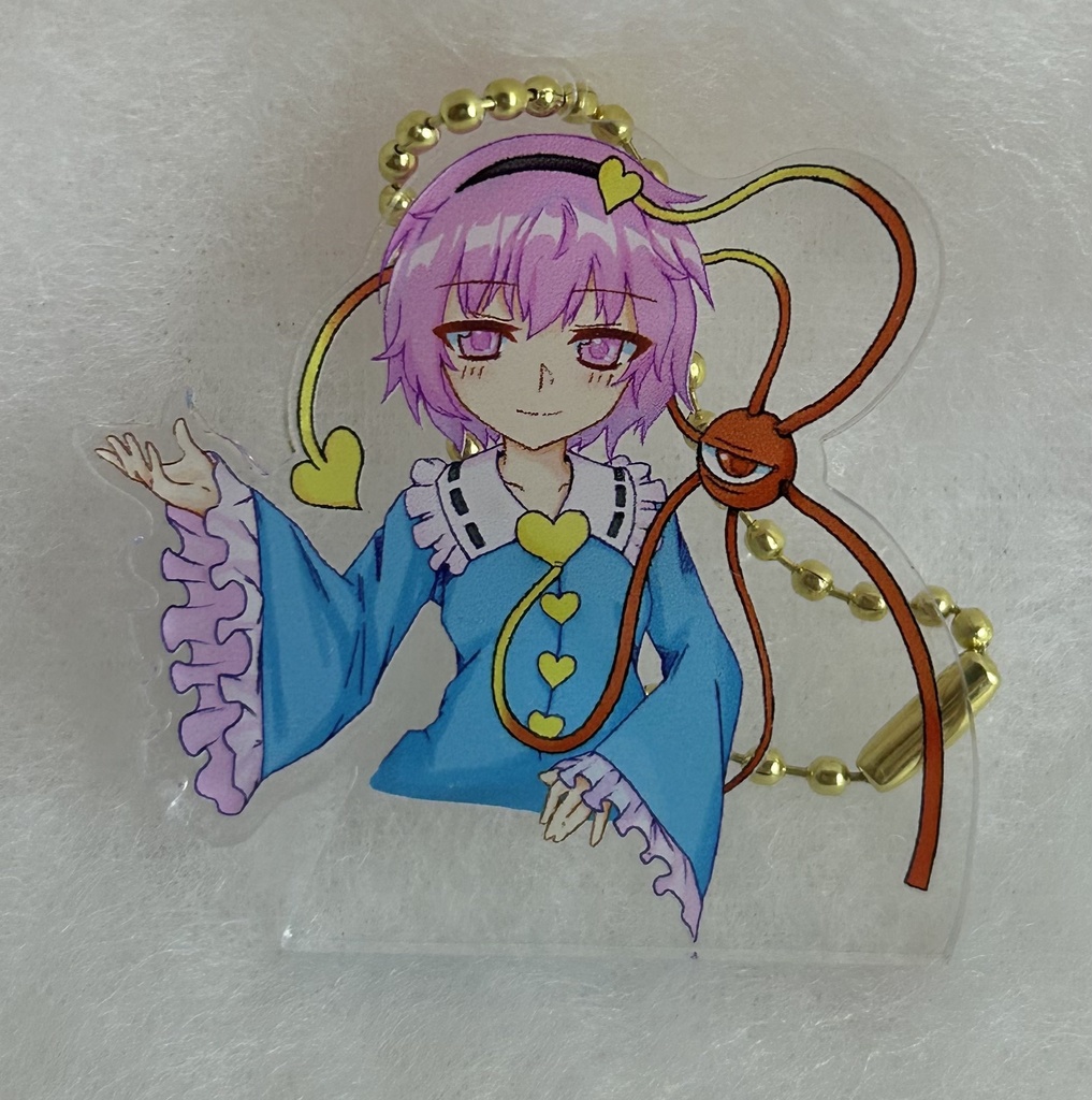 アクリルキーホルダー 古明地さとり 喫茶古明地(4種)