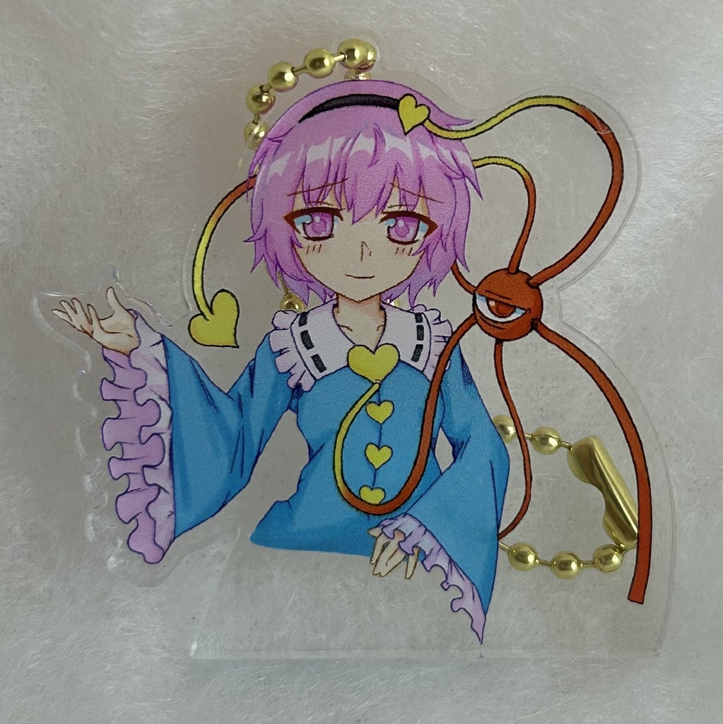 アクリルキーホルダー 古明地さとり 喫茶古明地(4種)