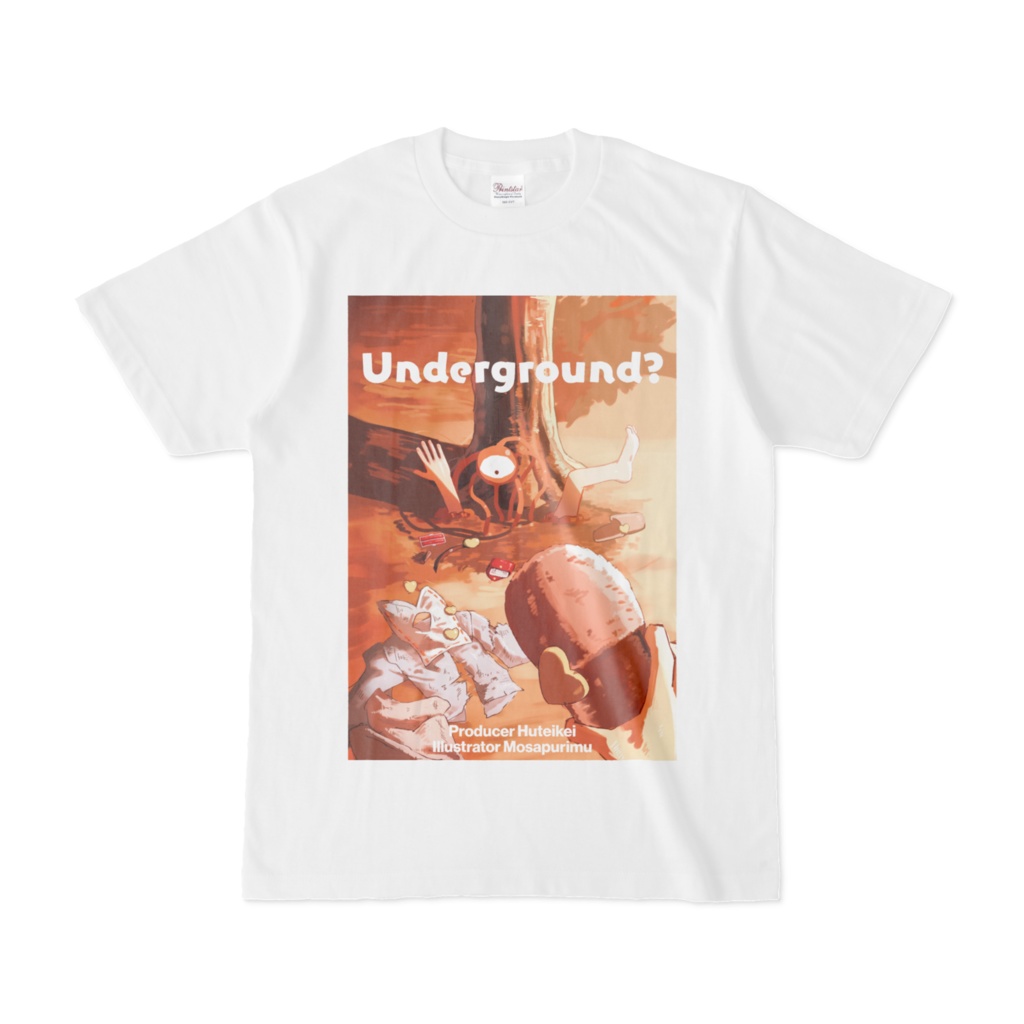 ~Undergroud?~ボコボコにされた古明地さとりTシャツ