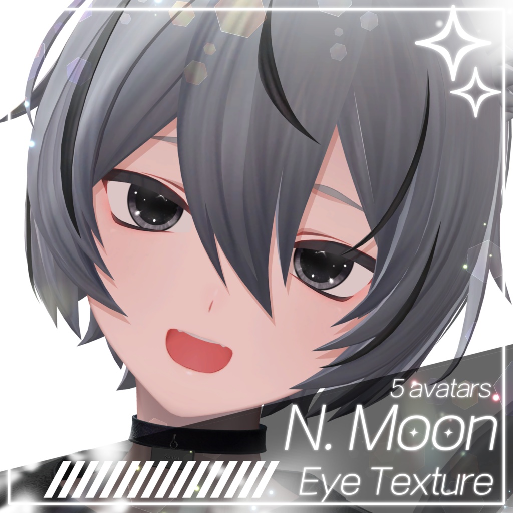 【5 avatars】⯌11color⯌ ⟡N. Moon Eye Texture⟡