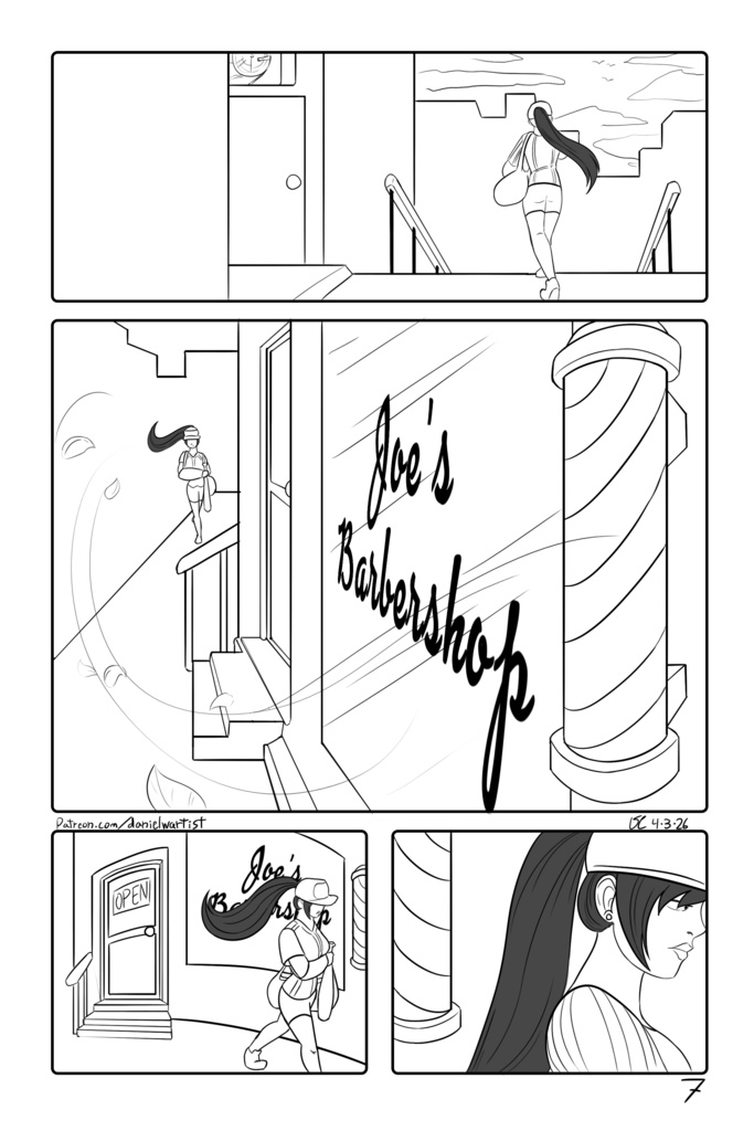 The Path Towards Home - Haircut Comic - English