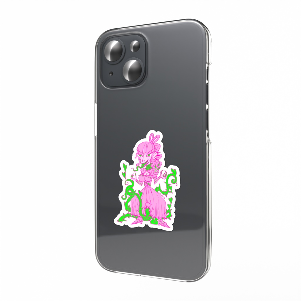 裏ヒトペケの妖怪裏姫ちゃん【スマホステッカー】