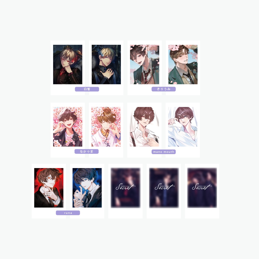 【Resurge】ランダムトレーディングカード