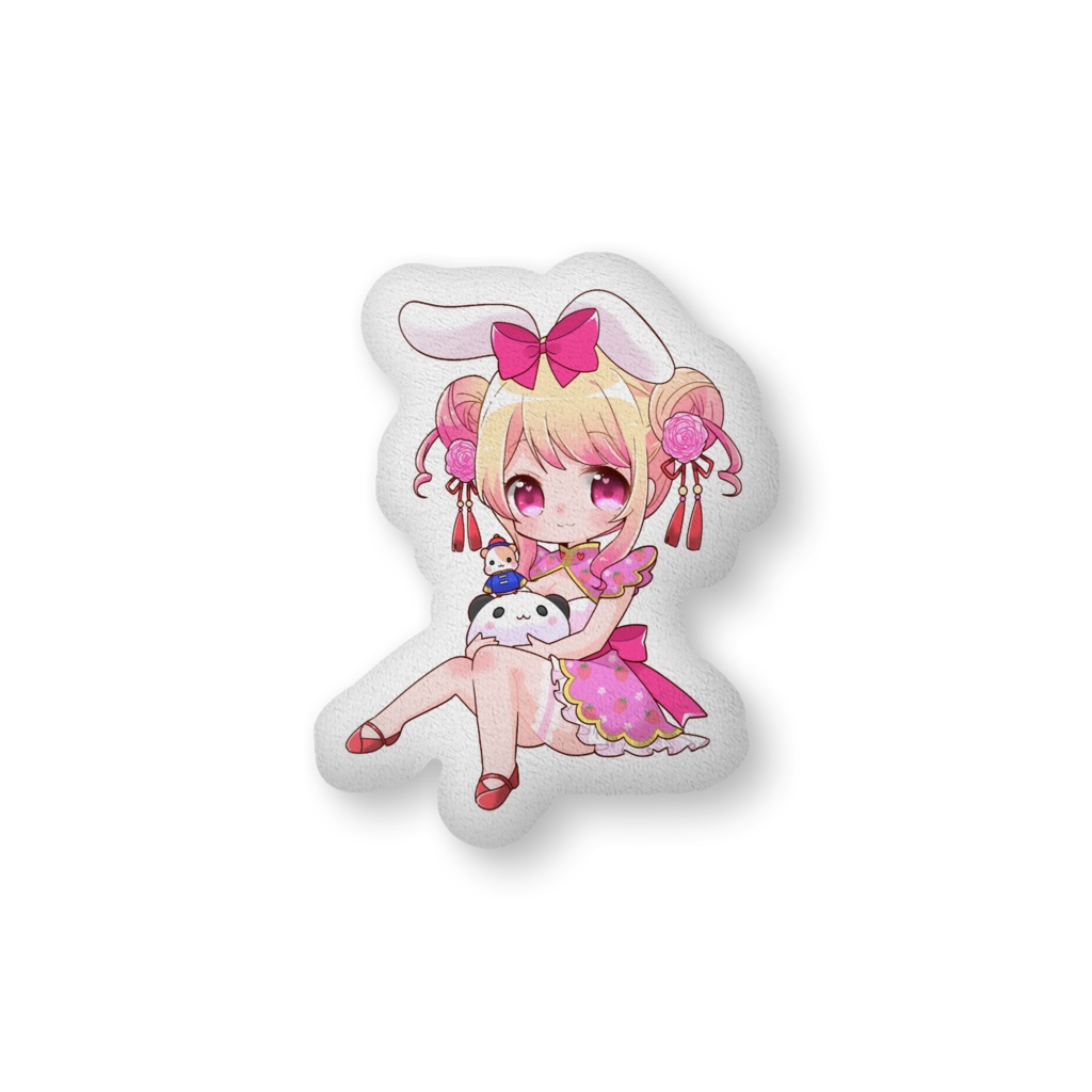 ちびみるふかふかクッション♡（チャイナver）