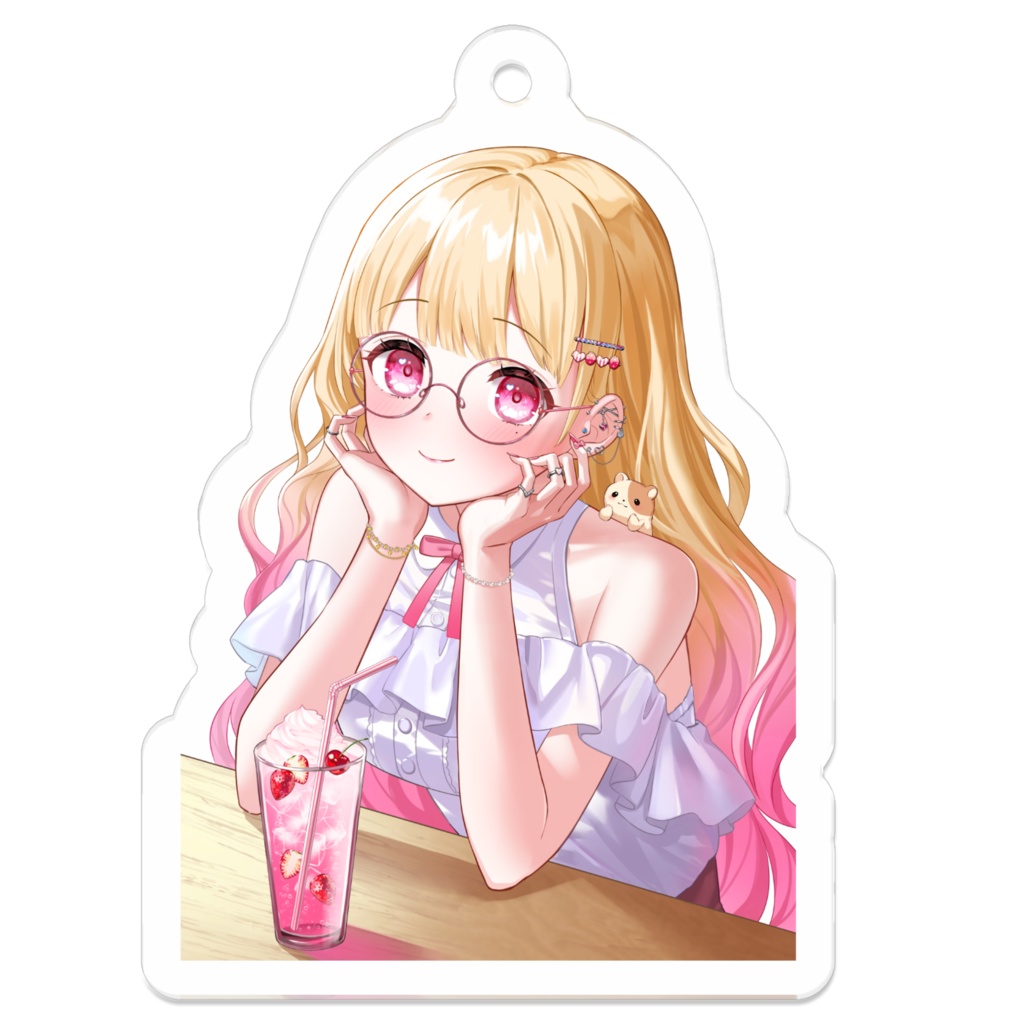 アクキー（メガネver）♡