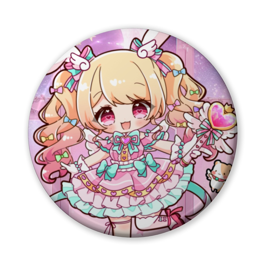 【復刻】缶バ（魔法少女ver）大♡