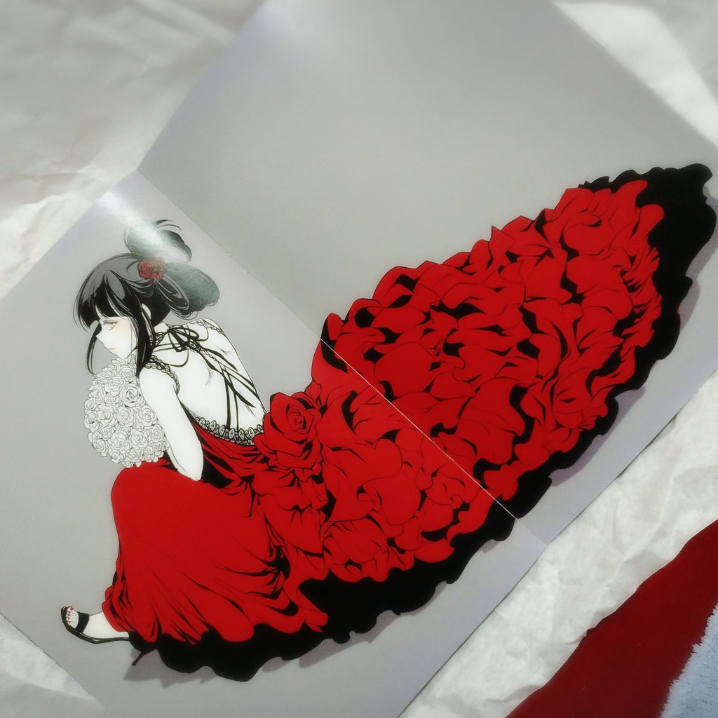 黒川千秋イラスト集~Le Modèle Rouge【ネコポス発送】